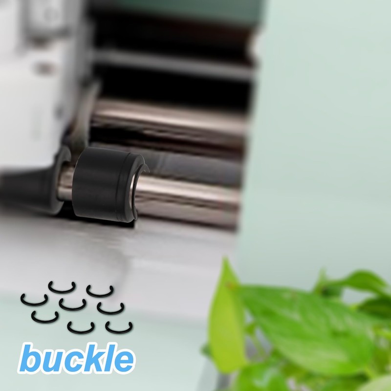 12pcs Retaining Clip Rings for Cricut Maker, Metal C-Shaped Rubber