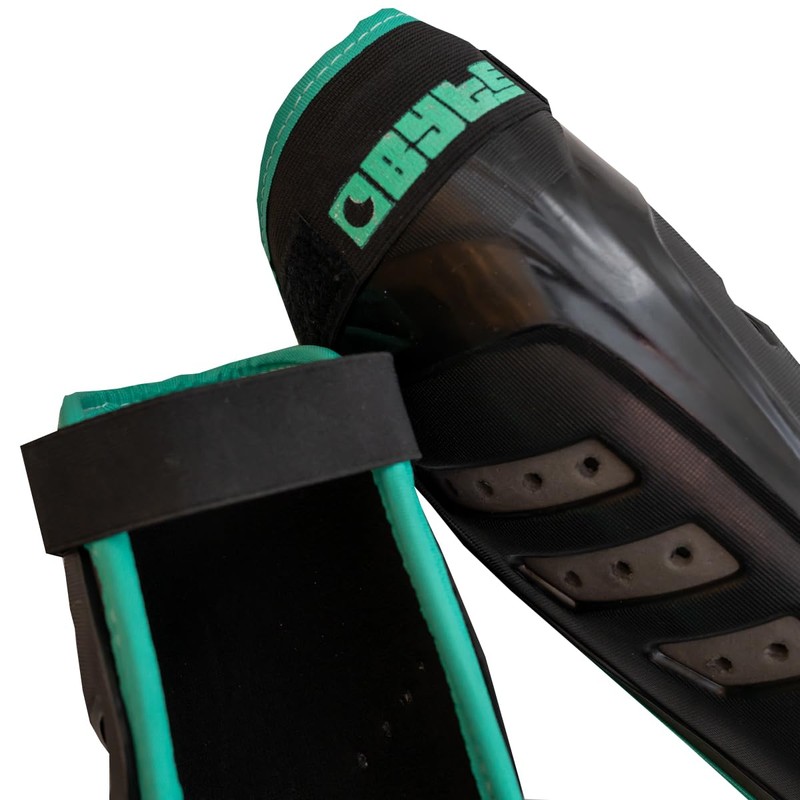 BYTE XR Hockey Shinguards Teal (MEDIUM)