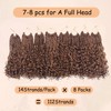 8 Inch Goddess Box Braids Crochet Hair for Black Women