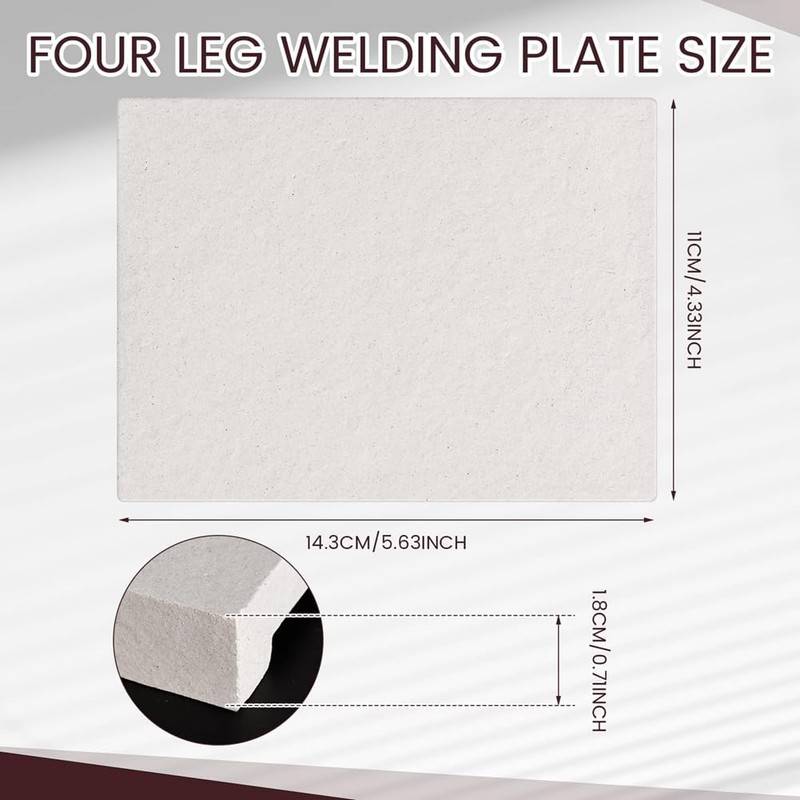 2Pcs Ceramic Honeycomb Soldering Board Jewelry Soldering Block Welding Jewellers