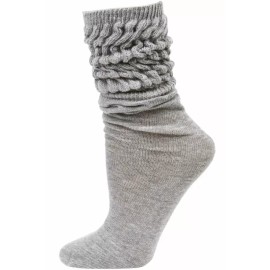 Millennium Women's Slouch Socks - 1 Pair - Grey