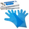 Meisei Disposable Gloves, Stretch Gloves, Elastomer, Poly Gloves (TPE), Large,