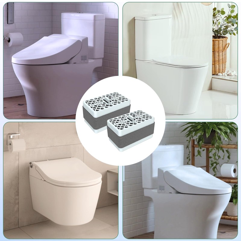 TOTO-Washlet Deodorizer Filter, Deodorizing Cartridge Air Filter Compatible with TOTO