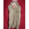 Pet Central Dog Winter Sweater Brown Sweater Small S