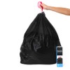 Basuritas | 60 Bolsas de Basura Grandes con cinta de