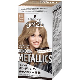 [got2b] Bonding Metallics Hair Color Caramel Blonde (Metallic Color / Bleach Color) 1 Piece (x 1) Quasi-drug Product
