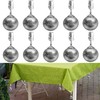 10 Pack Tablecloth Weights, Stabilizing Tablecloth, Clip Weights on Tablecloth