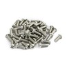Sourcingmap 50pcs M4 x 9mm Stainless Steel Pan Head Phillips
