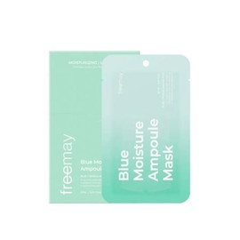 Primey Blue Moisture Moisturizing Ampoule Vegan Mask Pack 1 sheet FJS / 프리메이 블루 모이스춰 수분보습 앰플 비건 마스크팩 1매 FJS