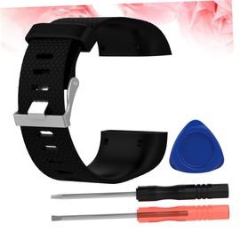 BESPORTBLE Replacement Strap for Tpe Wristband Black Large Size Fashion Accessory Adjustable for Individual Wrist Random