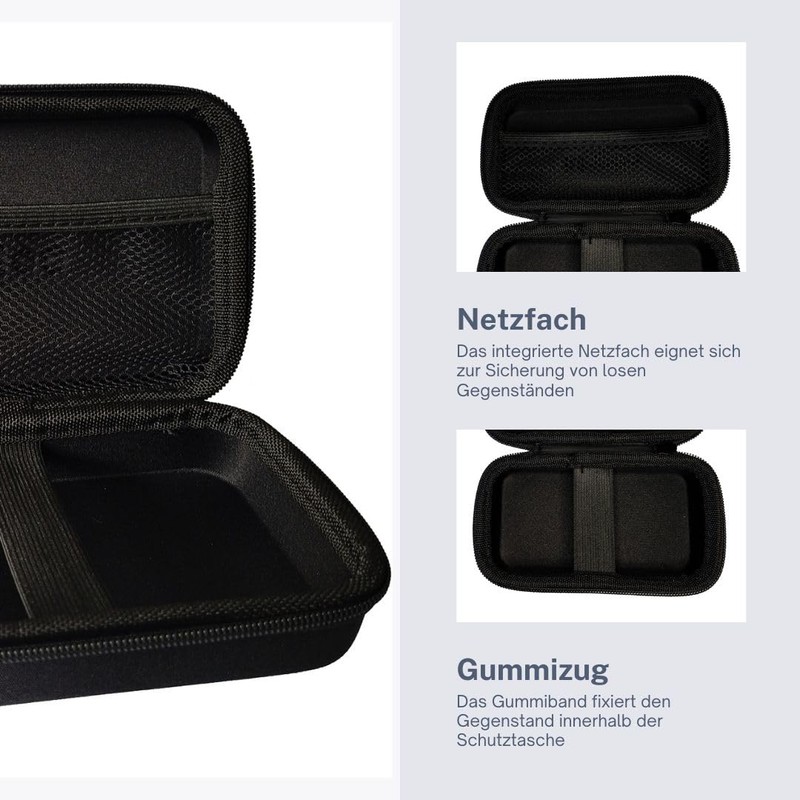 Protective Hard Case for Hard Drives SSD HDD External Dimensions