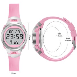 Kids Watch, Digital Watches for Kids Accurate Teens Watch Sport Chronograph Soft Resin Band Easy Read Girls Watch Boys Watches Montre Enfant Garcon Fille