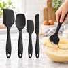 Silicone Spatula Set for Cooking and Baking – 4-Piece Heat-Resistant