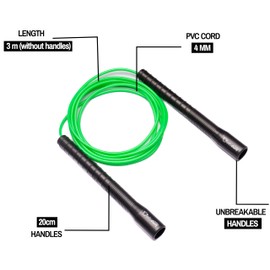 Freestyle Speed Professional Skipping Rope (Lime)