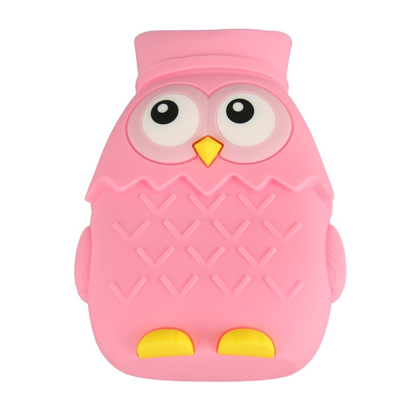 Hot Water Bottle Microwave Heating Silicone Cartoon Injection Hand Warmer