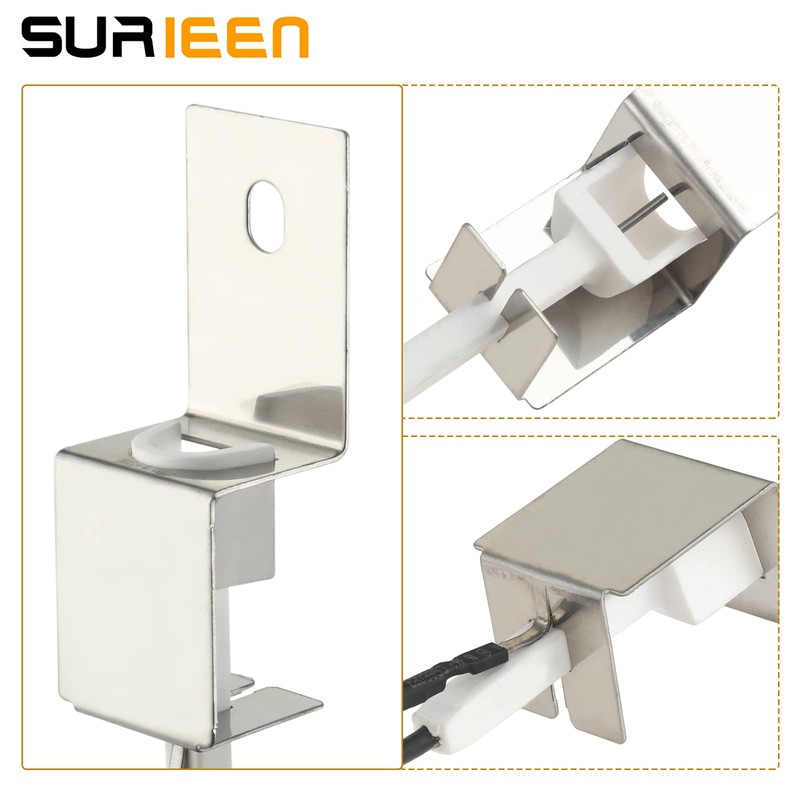 SURIEEN Gas Grill Piezo Ignitor Push Button Replacement Kit for