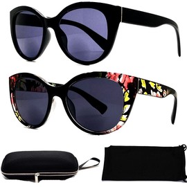 Gafas de sol bifocales de lectura para mujer, diseño retro, 2 pares