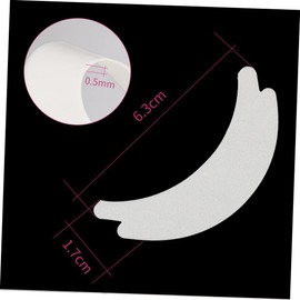 FOMIYES Female Eyelash Mats 10 Pack Eye Patch Foam Gasket Easy to Use Lash Pads for Cosmetics Studio