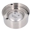 Dog Water Bowl Dispenser 304 Stainless Steel Spill Proof 3L