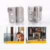 YUOIP® Hasp Latch Gate Bolt Lock Door Bolts Stainless Steel