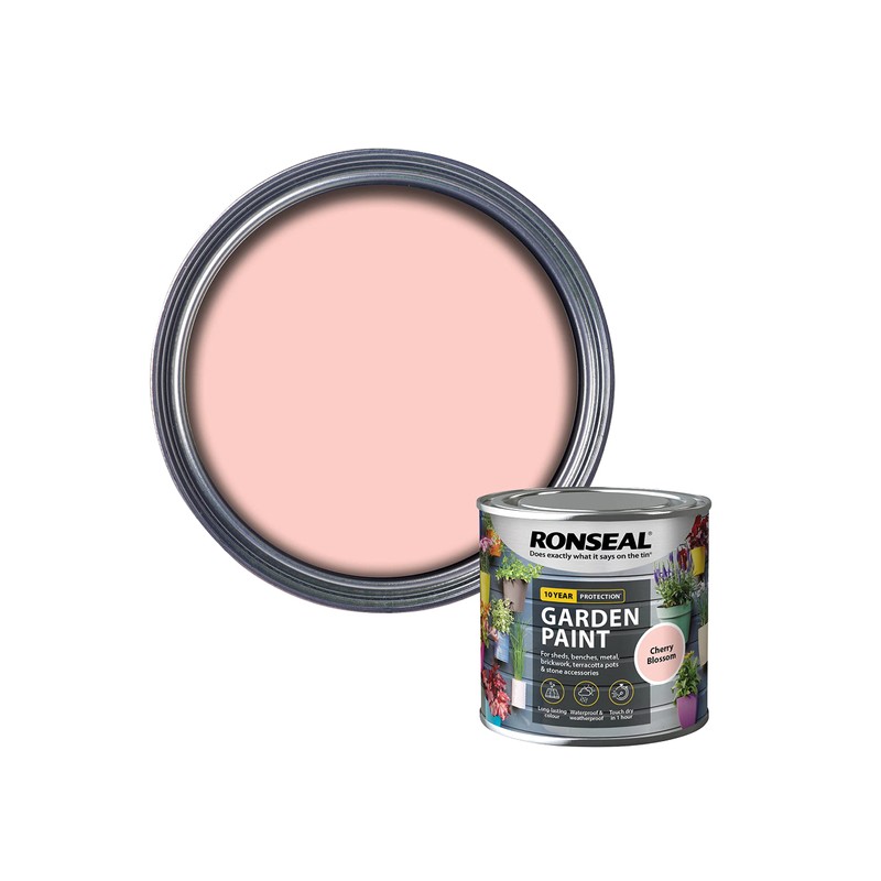 Ronseal - Garden Paint Cherry Blossom 250ml