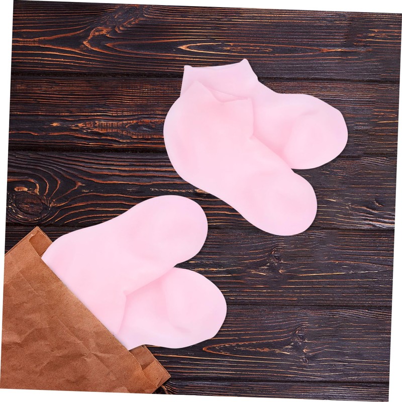 BIUDECO 1pair Moisturizing Foot Care Socks Exfoliator Socks for Dry