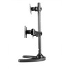 MonMount Triple Monitor Stand Freestanding Triangle Orientation Holds Up to