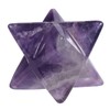 Lovionus89 Natural Amethyst Merkaba Crystal Protection Sacred Meditation Energy Generator
