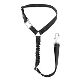 Plutus Pet Dog Seat Belt for Car Headrest, Reflective and Adjustable Restraint with Elastic Bungee for Safety, Vehicle Seatbelt Harness for Small Medium Large Dogs and Cats