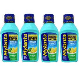 Mylanta Maximum Strength Liquid 12 FL Oz Mint (4 Pack)