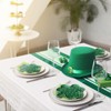FillTouch 4 Pcs 5.91'' St. Patrick's Day Ceramic Shamrock Plates