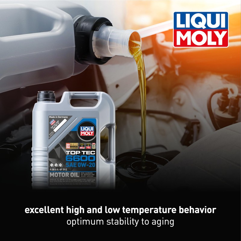 Liqui Moly Top Tec 6600 SAE 0W-20 | Fully synthetic