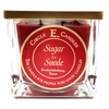 Circle E Candles, Sugar and Suede Scent, Medium Size Jar