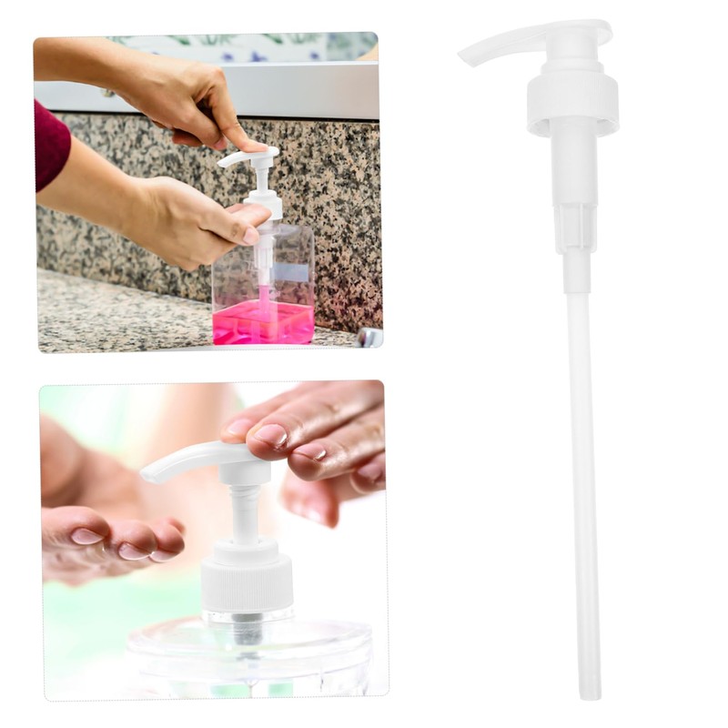 WOONEKY 10pcs Lotion Pump Replacement for Shower Gel Shampoo and