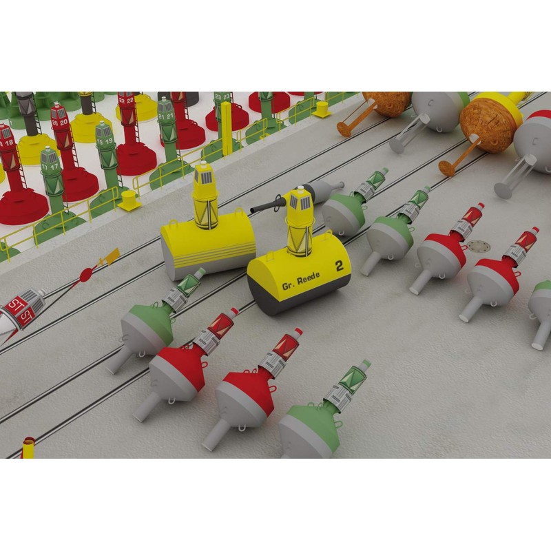 HMV 3480 Cardboard Model Region A - Sea Sign 1