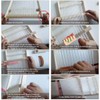 Mochiglory Wooden Weaving Loom Creative DIY Weaving Art 15.7 x