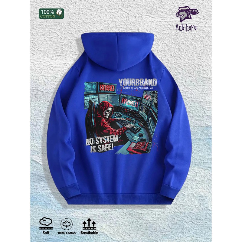 OUR YOUTH OUR FUTURE Graphic Hoodie 100% Cotton US Warehouse