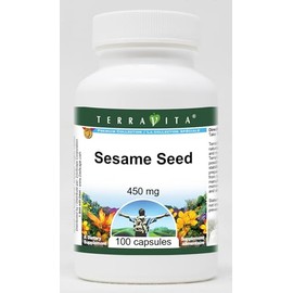 Sesame Seed - 450 mg (100 Capsules, ZIN: 521395) - 3 Pack