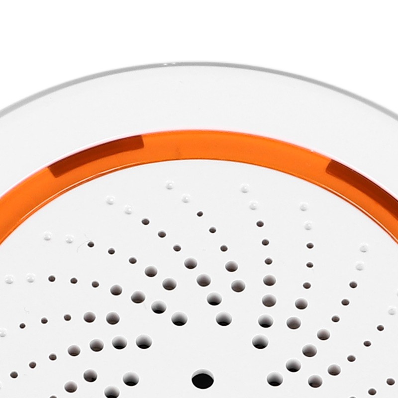 Smart Indoor Sound and Light Alarm USB Battery Dual Power
