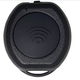 PRYMEBLU® Wireless PTT Button Switch Zello, Wave Communicator, ESChat, Unity, Streamwide and Many Other PoC Apps (BT-PTT-Super Mini-FOB)