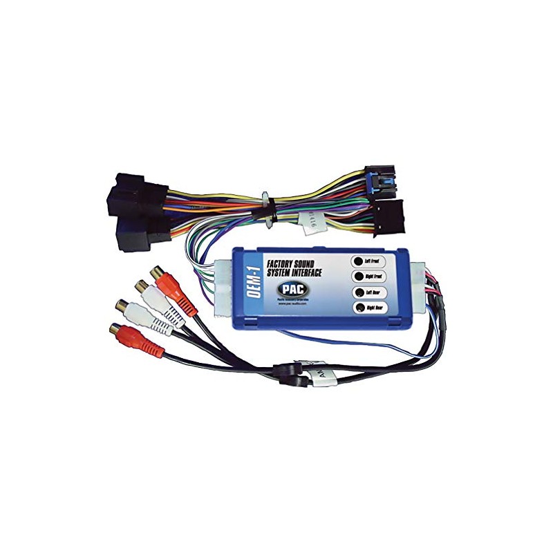 PAC Premium Amplifier Add-On/Replacement Radio Sound System Interface Kit GM