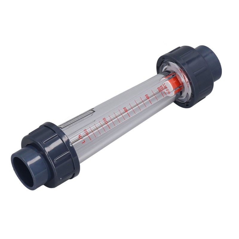 Plastic Tube Liquid Flowmeter High Accuracy Large Range Acid Alkali