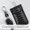 2 Pieces Woven Key Bag, Pu Leather Key Bag, Signal