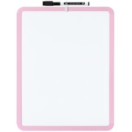 Mr. Pen- Dry Erase Board, 14” x 11” with a Black Dry Erase Marker, Pink Frame, Small White Board Dry Erase, Dry Erase Board Small Dry Erase Board, Magnetic Whiteboard, Small Whiteboard