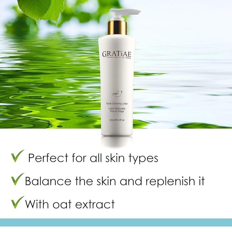 Gratia 그라티아 스 페이셜 클렌징 로션 6.8온스 Gratia Facial Cleansing