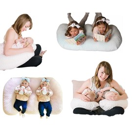 Twin Z Pillow and 1 Cream Cover Feed Your Twins in Comfort
