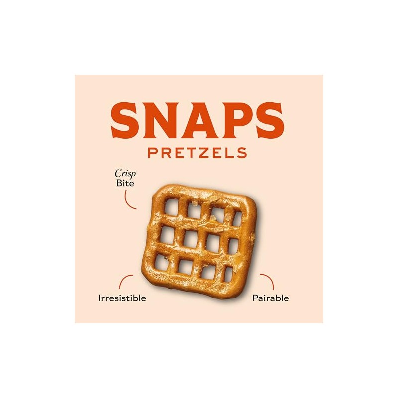 Snyder's of Hanover Gluten Free Snaps Pretzels, 8 Oz Bag