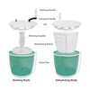 Mini Portable Washing Machine, 2 in 1 Non-Electric Washing Machine