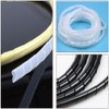 Spiral Cable Wrap -25 Ft 3/8" Cable Management Sleeve Organizer