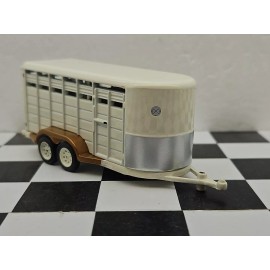 Greenlight Bumper Pull live Stock TRAILER horse cattle HITCH & TOW ertl farm truck enclosed